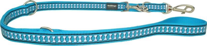 Vodítko RD přep. 12 mm x 2 m Bones Rfx - tyrkysová