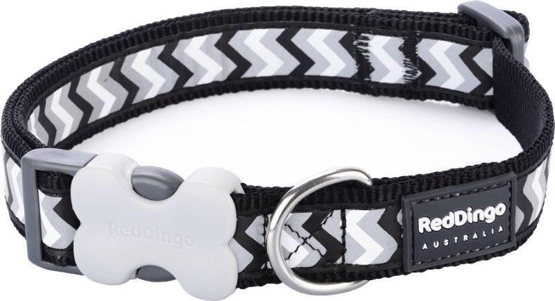 Obojek RD 12 mm x 20-32 cm - Ziggy Rfx - černá