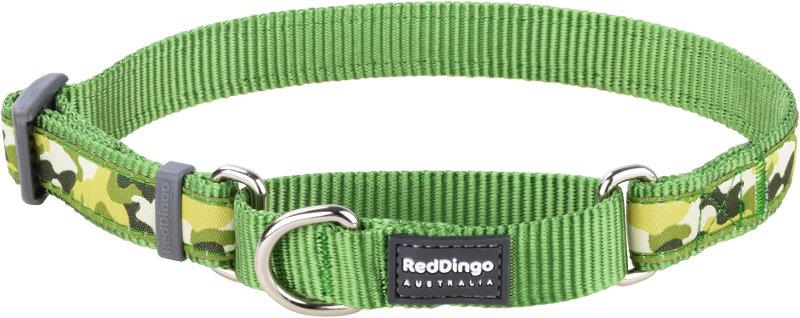 Obojek polos. RD 15 mm x 26-40 cm - Camouflage Green