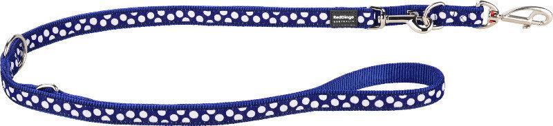 Vodítko RD přep. 12 mm x 2 m - White Spots on Navy