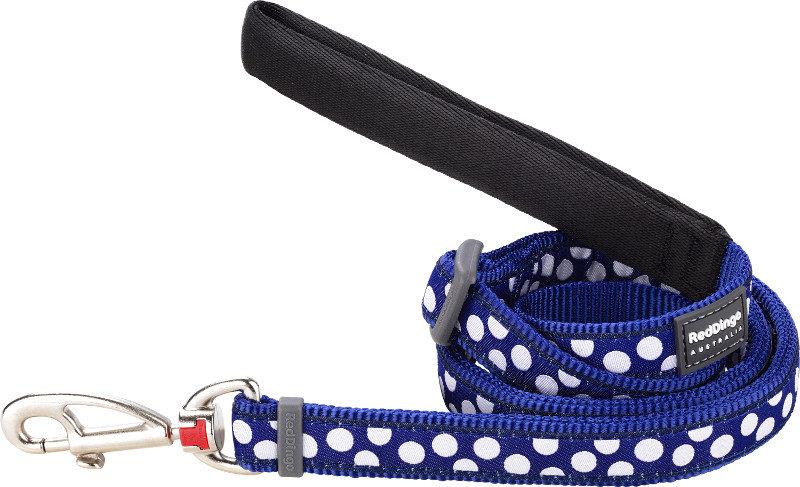 Vodítko RD 12 mm x 1,8 m - White Spots on Navy