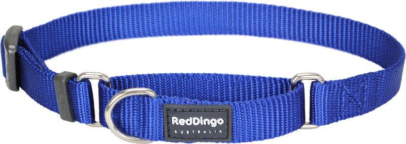 Obojek polos. RD 15 mm x 26-40 cm - tm. modrá