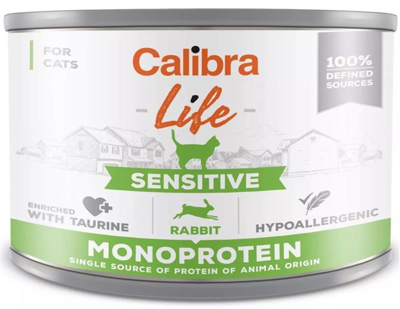 Calibra Cat Life  konz.Sensitive Rabbit 200g