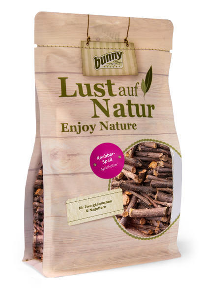 Bunny Nature pochoutka - jabloňové dřevo 220 g