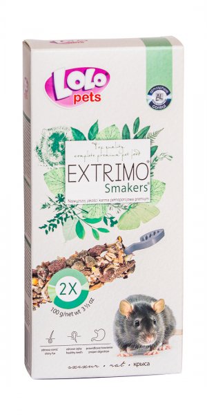 EXTRIMO SMAKERS tyčinky pro potkany 2ks/100 g
