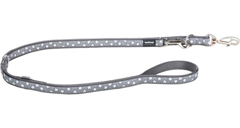 Vodítko RD přep. 12 mm x 2 m - Stars White on Grey