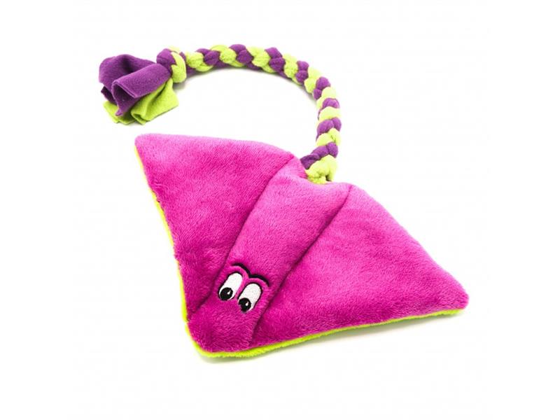 Pískací Potvůrky Rejnok - ostružinová/zelená