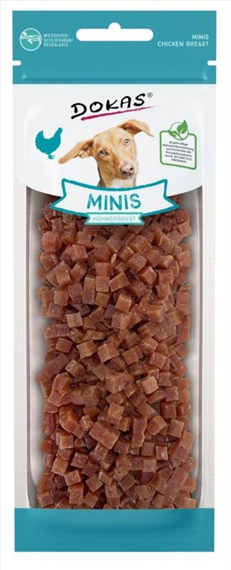 Dokas – Minis – Kostičky z kuřecích prsou 70g