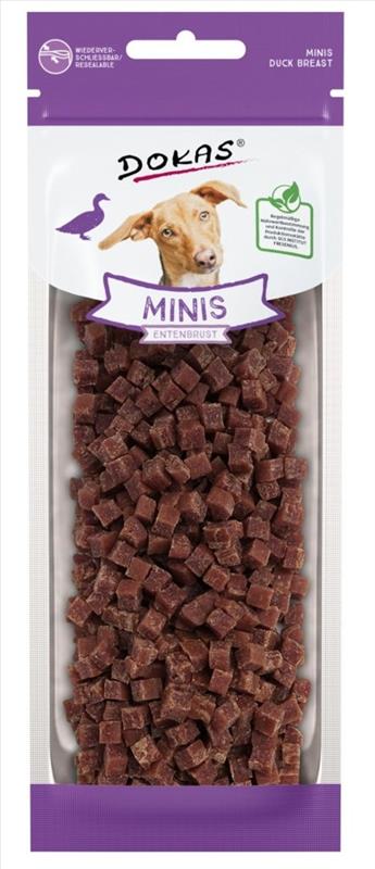 Dokas – Minis – Kostičky z kachních prsou 70g
