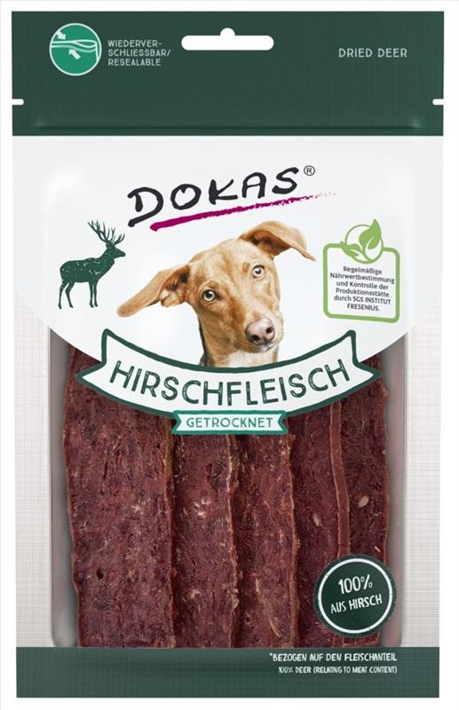 Dokas – Jelení maso plátky 60g