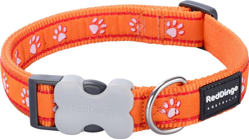 Obojek RD 12 mm x 20-32 cm - Desert Paws Orange