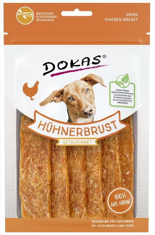 Dokas - Kuřecí prsa plátky 70 g