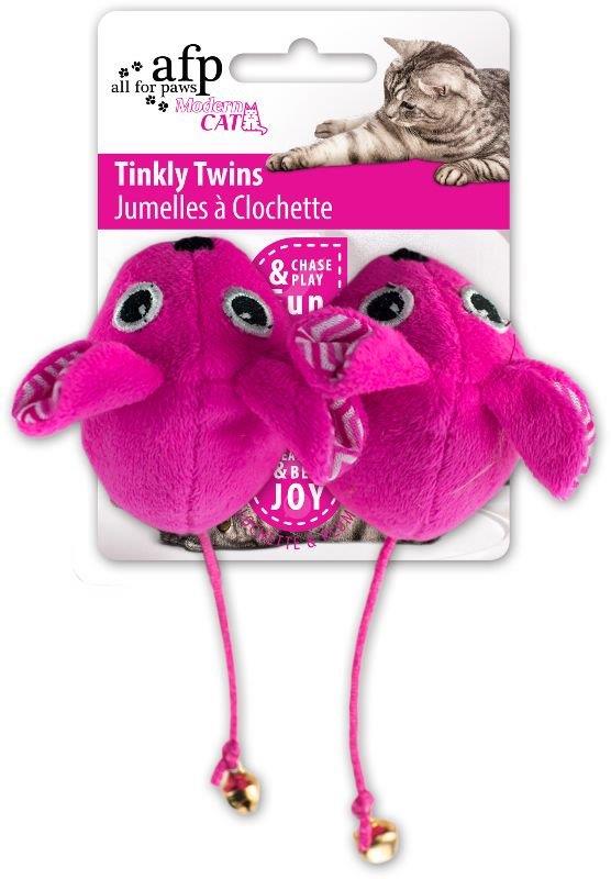 Myšky s rolničkou AFP Modern Cat - růžové