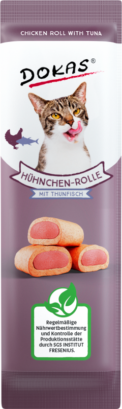 Dokas - Kuřecí rolky s náplní z tuňáka 10 g