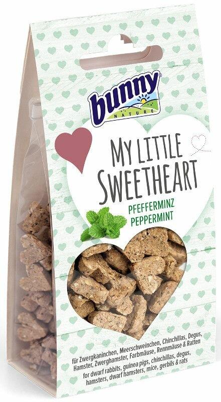 Bunny Nature srdíčka s mátou 30 g