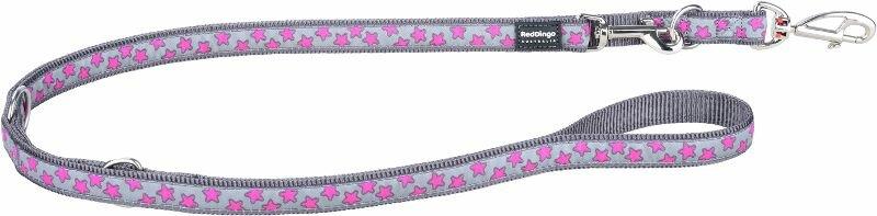 Vodítko RD přep. 12 mm x 2 m - Hot Pink Stars on Grey