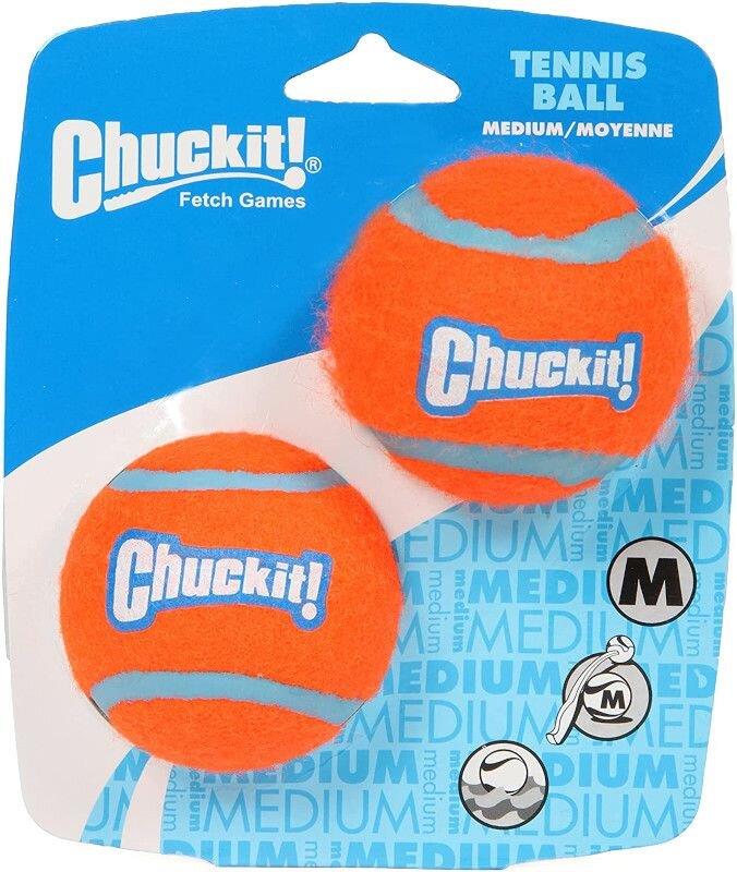 Míčky tenisové Medium 6,5 cm - 2 na kartě