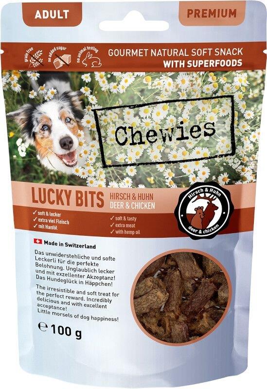 Chewies Lucky Bits Jelen a kuře 100g