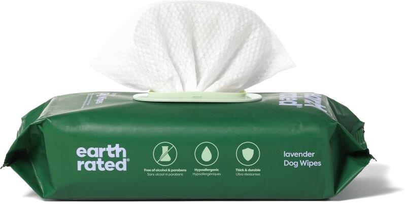 Earth Rated vlhčené ubrousky s vůní levandule 100 ks