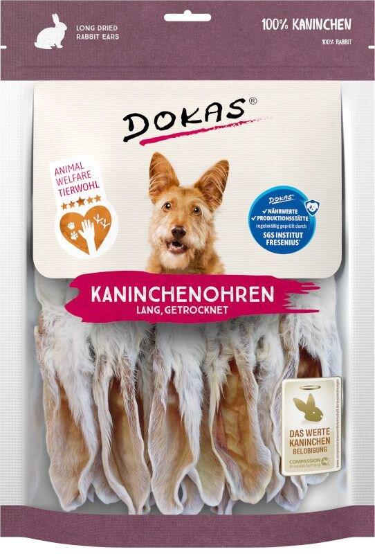 Dokas - Králičí uši se srstí dlouhé 180 g