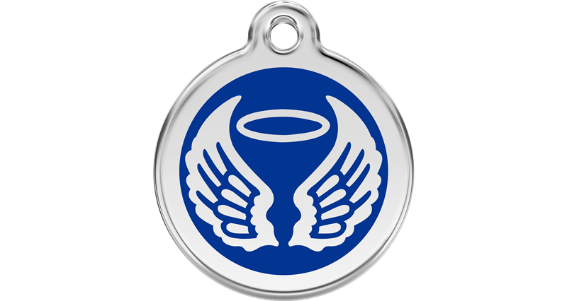 Známka Red Dingo Andělská křídla - modrá S