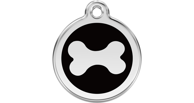 Známka Red Dingo Kost - černá S