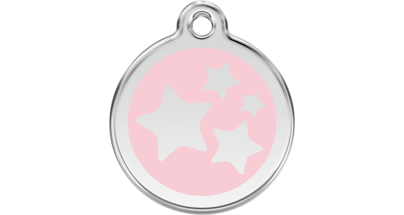 Známka Red Dingo Hvězdičky - růžová S