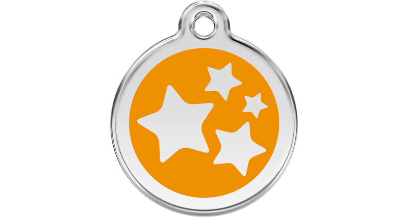 Známka Red Dingo Hvězdičky - oranžová S