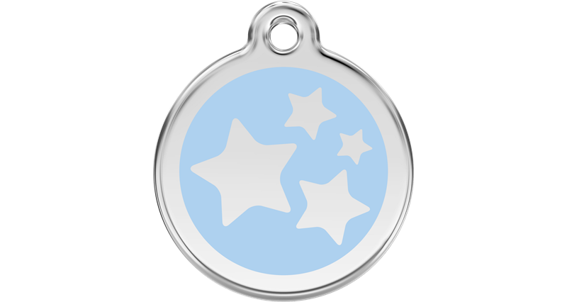 Známka Red Dingo Hvězdičky - světle modrá S