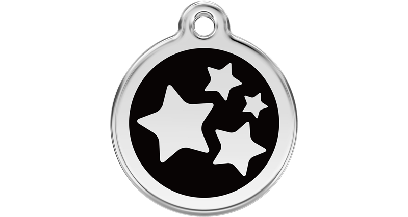 Známka Red Dingo Hvězdičky - černá S