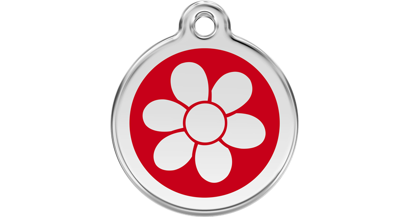 Známka Red Dingo Květina - červená M