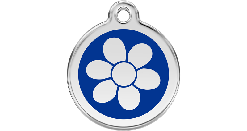 Známka Red Dingo Květina - modrá S