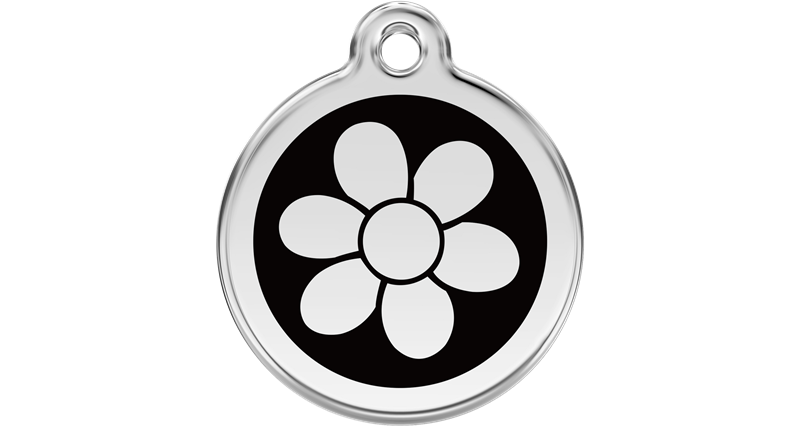 Známka Red Dingo Květina - černá S