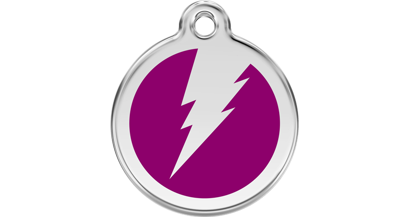 Známka Red Dingo Blesk - fialová S