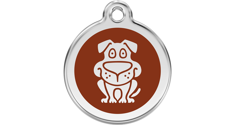 Známka Red Dingo Pes - hnědá M