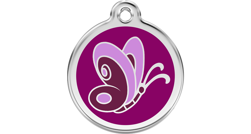 Známka Red Dingo Motýl fialová M