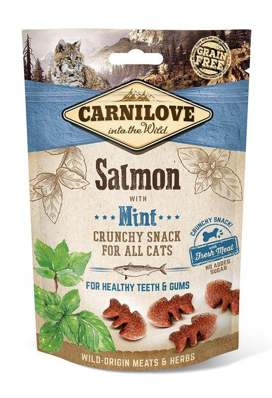 Carnilove Cat Crunchy Snack Salmon&Mint 50g