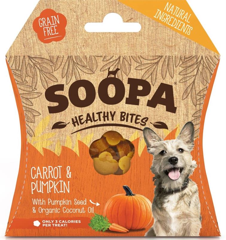 Soopa Healthy Bites s mrkví a dýní 50 g