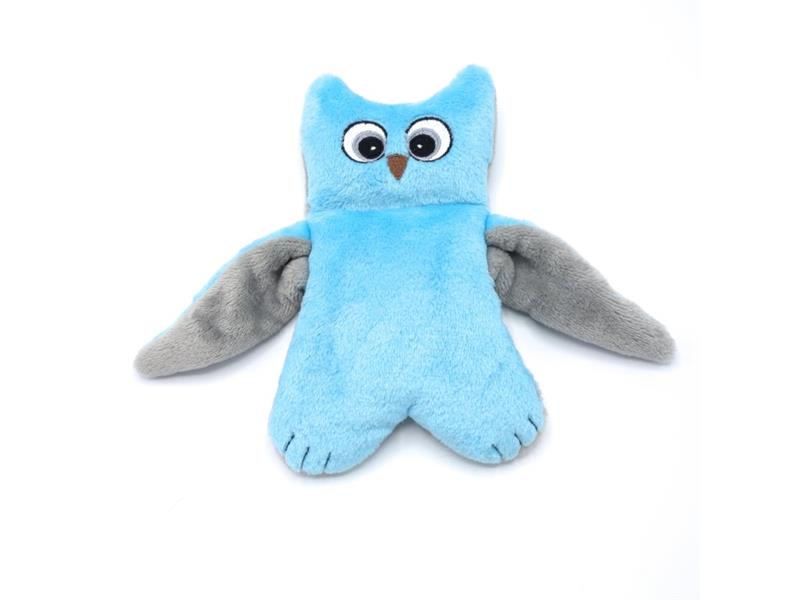 Pískací Potvůrky Sova - modrá