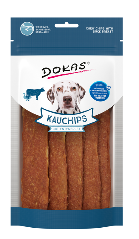 Dokas Žvýkací plátky s kachním masem a kolagenem 175 g