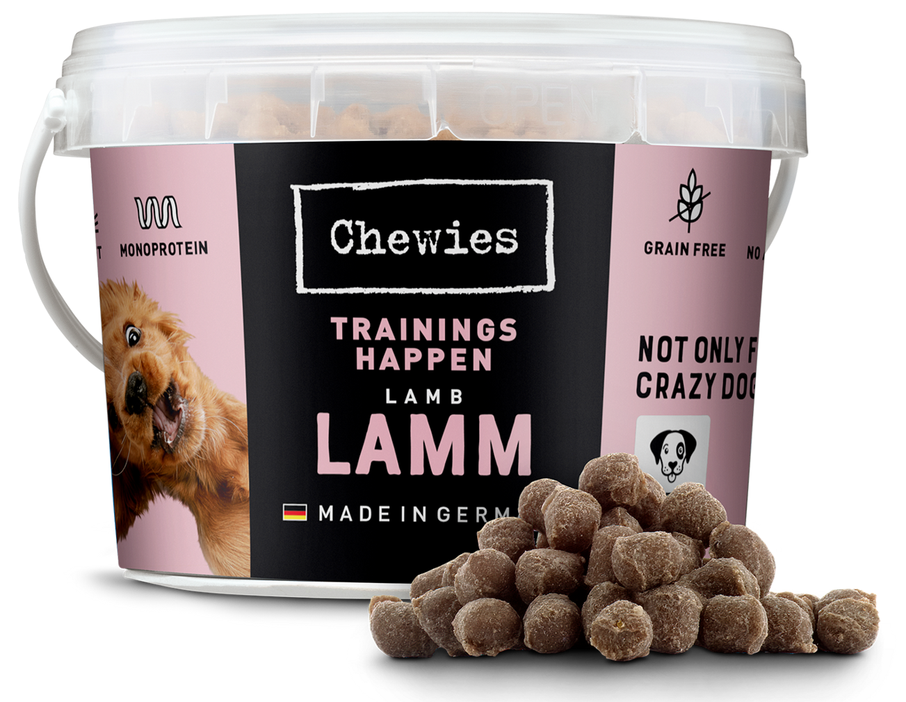 Chewies Trainings-Happen Lamm - jehněčí 300 g