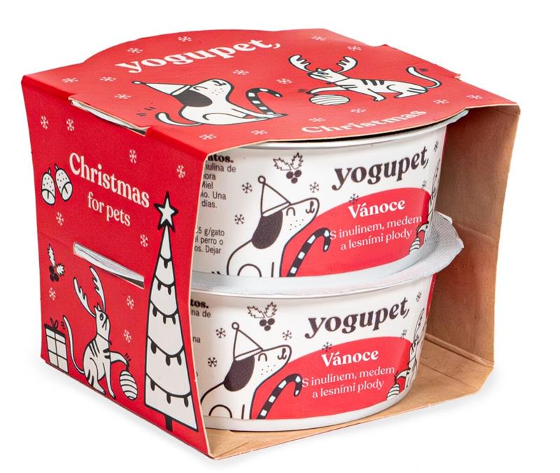 Yogupet Jogurty pro psy a kočky – Vánoce