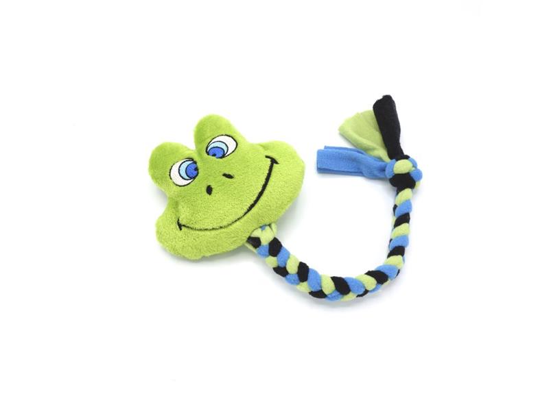 Pískací Potvůrky Žába s rukojetí