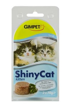 Gimpet ShinyCat Junior tuňák 2x70g