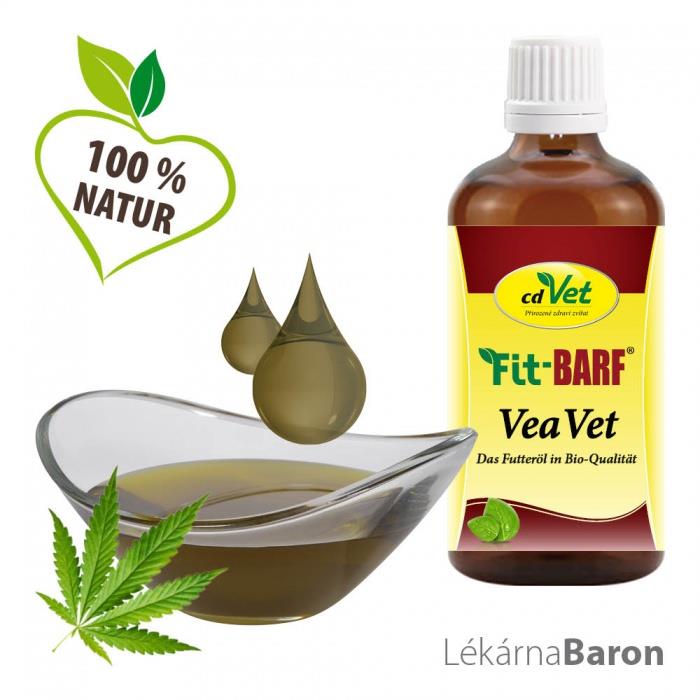 cdVet Krmný olej pro psy a kočky 100 ml