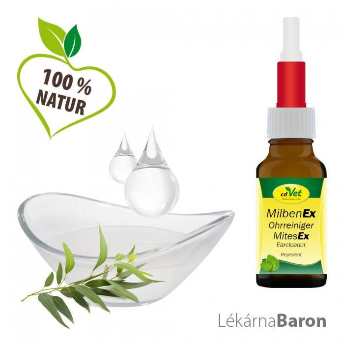 cdVet Čistič uší - Roztoč Ex 20 ml