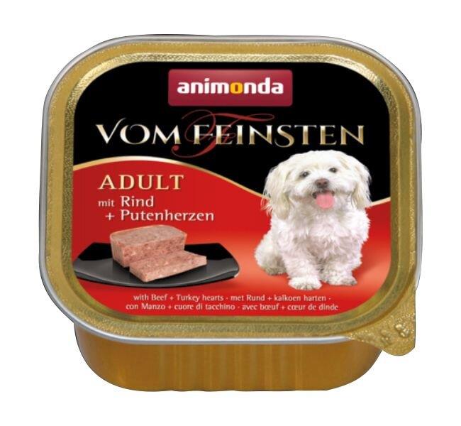 ANIMONDA paštika ADULT - hovězí, krůtí srdce pro psy 150g