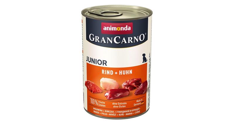 GRANCARNO JUNIOR - hovězí + kuřecí 400g