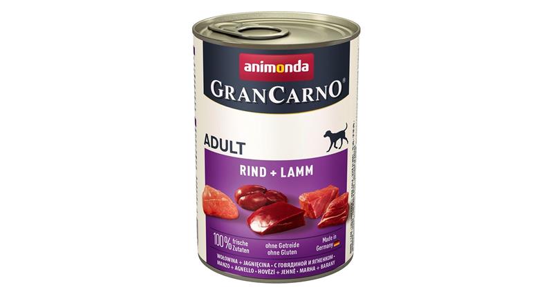 GRANCARNO Adult - hovězí, jehněčí 400g