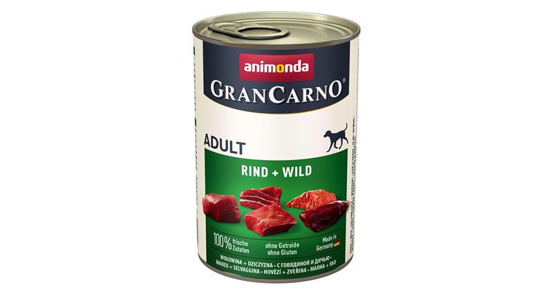 GRANCARNO Adult - hovězí, zvěřina 400g